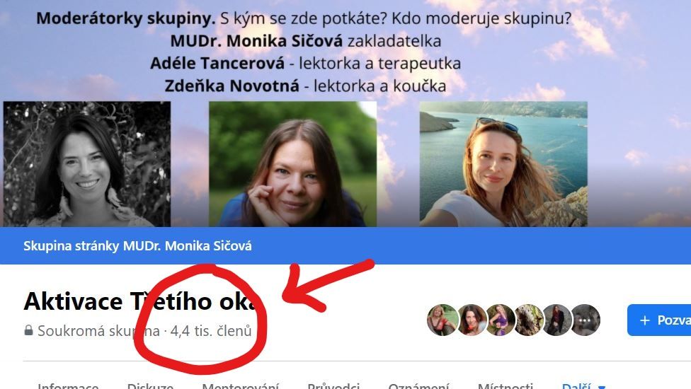 Rozvoj intuice na facebooku