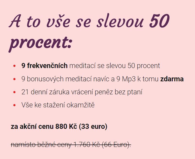 rozvoj intuice meditace monika sicova